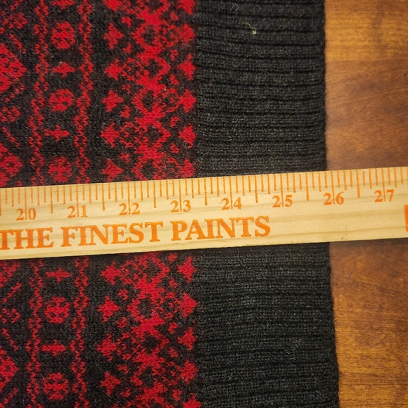 PENDLETON Vintage Quarter Zip Wool Sweater Size XL - Picture 9 of 9